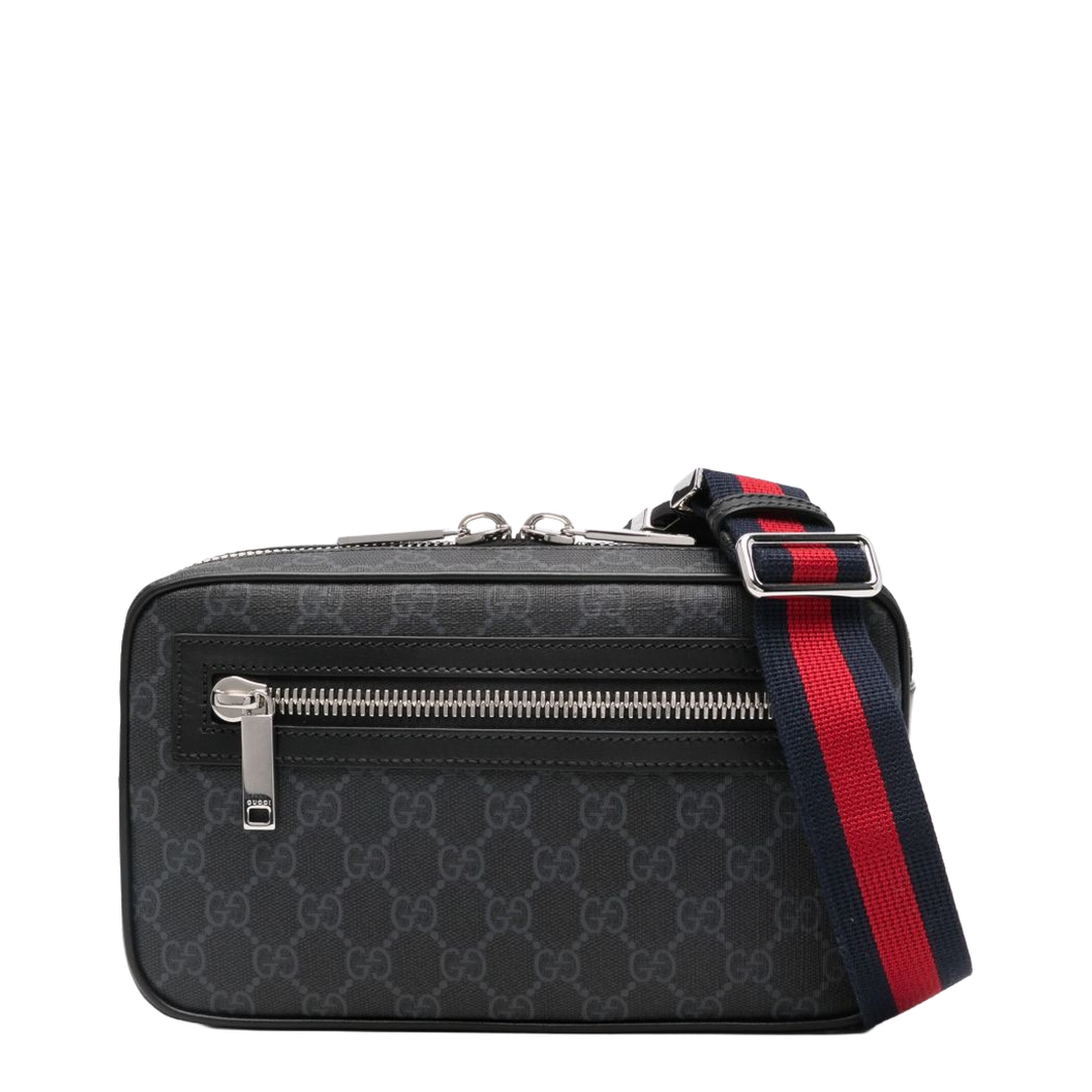 GG Black Canvas Sling Backpack - Black - Image 1