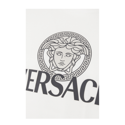 Cotton T-Shirt in White - Image 3