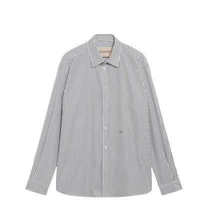 Embroidered Poplin Shirt - Image 1
