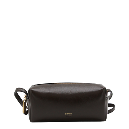Kye Mini Calfskin Crossbody - Dark Brown - Image 2