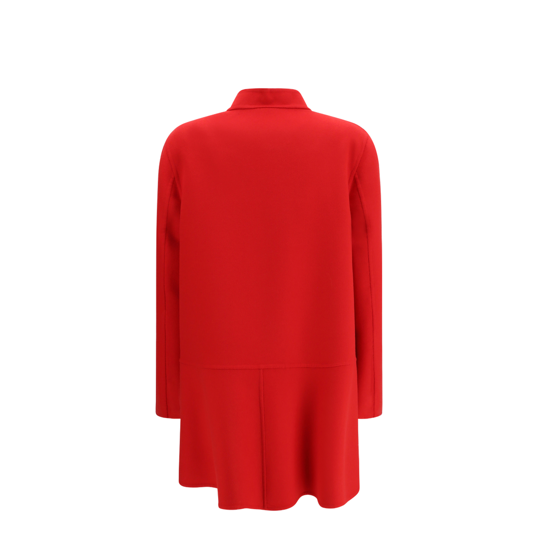 Single-breasted Compact Drap Coat - Image 2