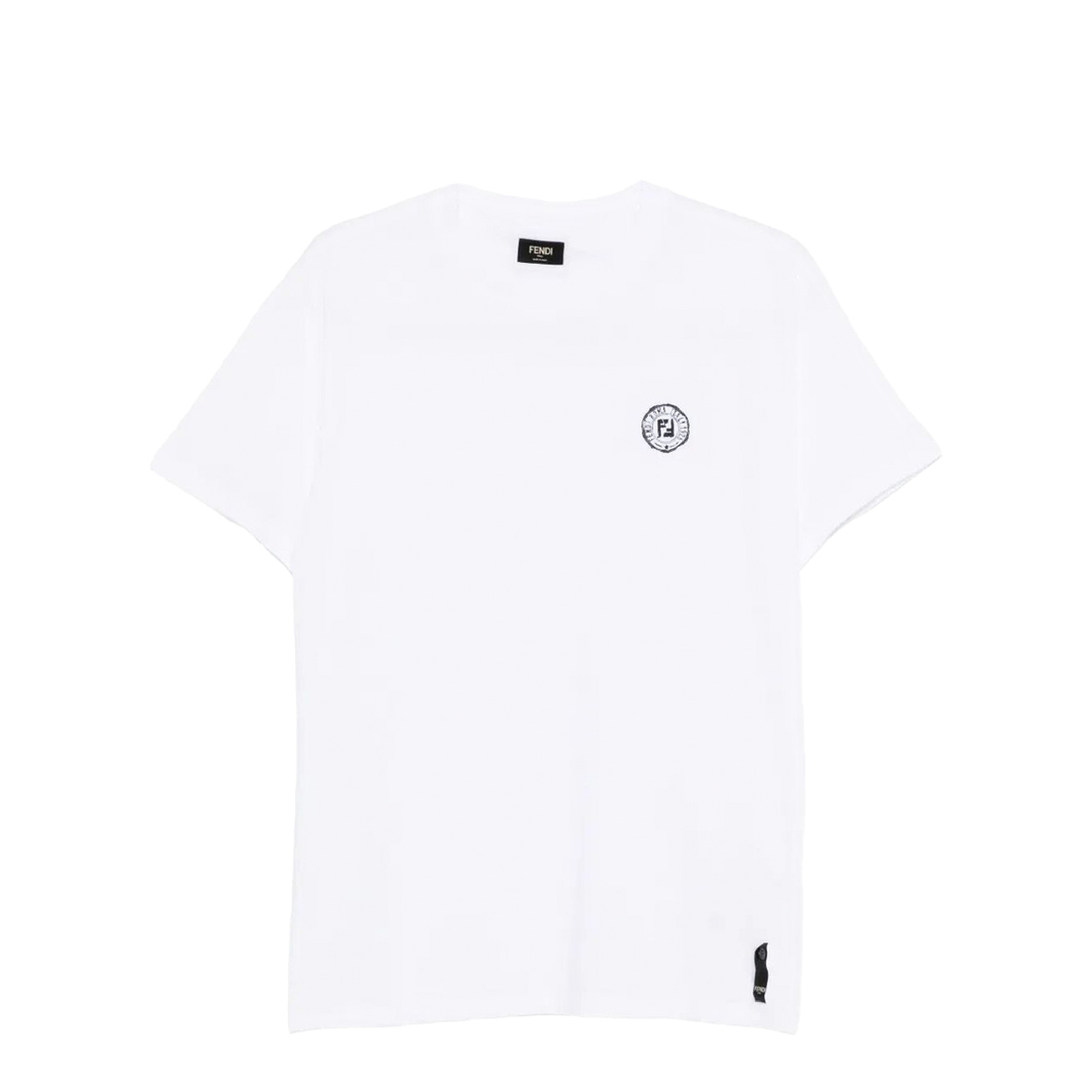 Postcards Logo Print Cotton T-Shirt - Image 5
