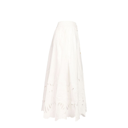Mahon Embroidered Midi Skirt - Image 2