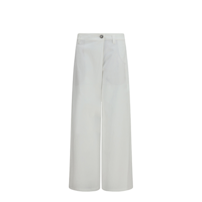 Straight-leg Cotton Pants - Image 1