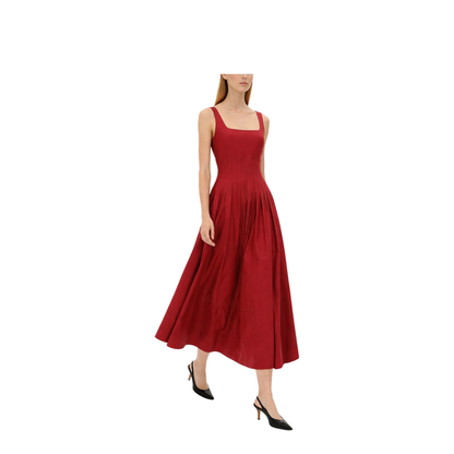Cotton Midi Dress - Image 2