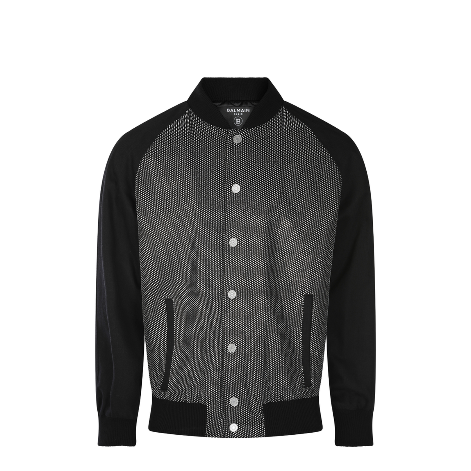 Rhinestone Bomber Jacket - Image 1