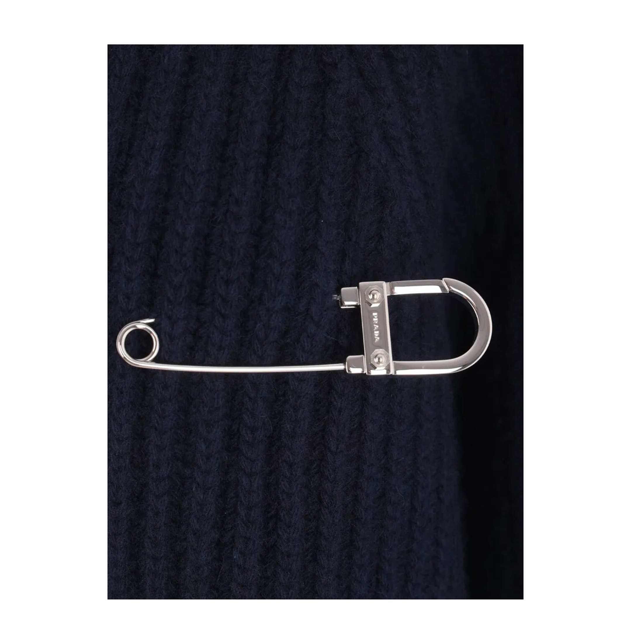 Ribbed-Knit Safety-Pin Sweater - Image 4