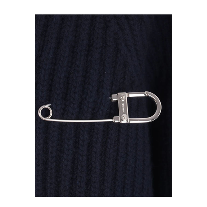 Ribbed-Knit Safety-Pin Sweater - Image 4