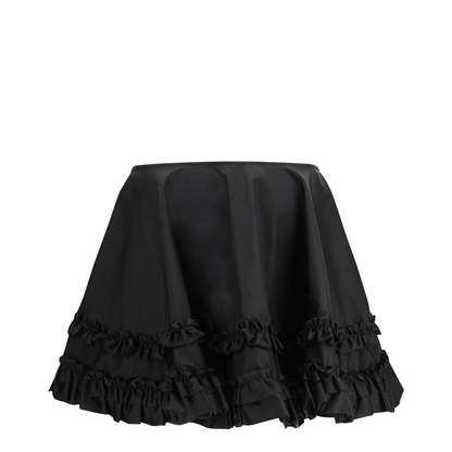 Duchesse Nylon Mini Frill Skirt - Image 2