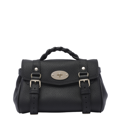 Alexa Mini Grainy Leather Bag - Image 5