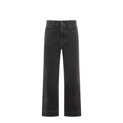 High-waisted jeans - Image 1