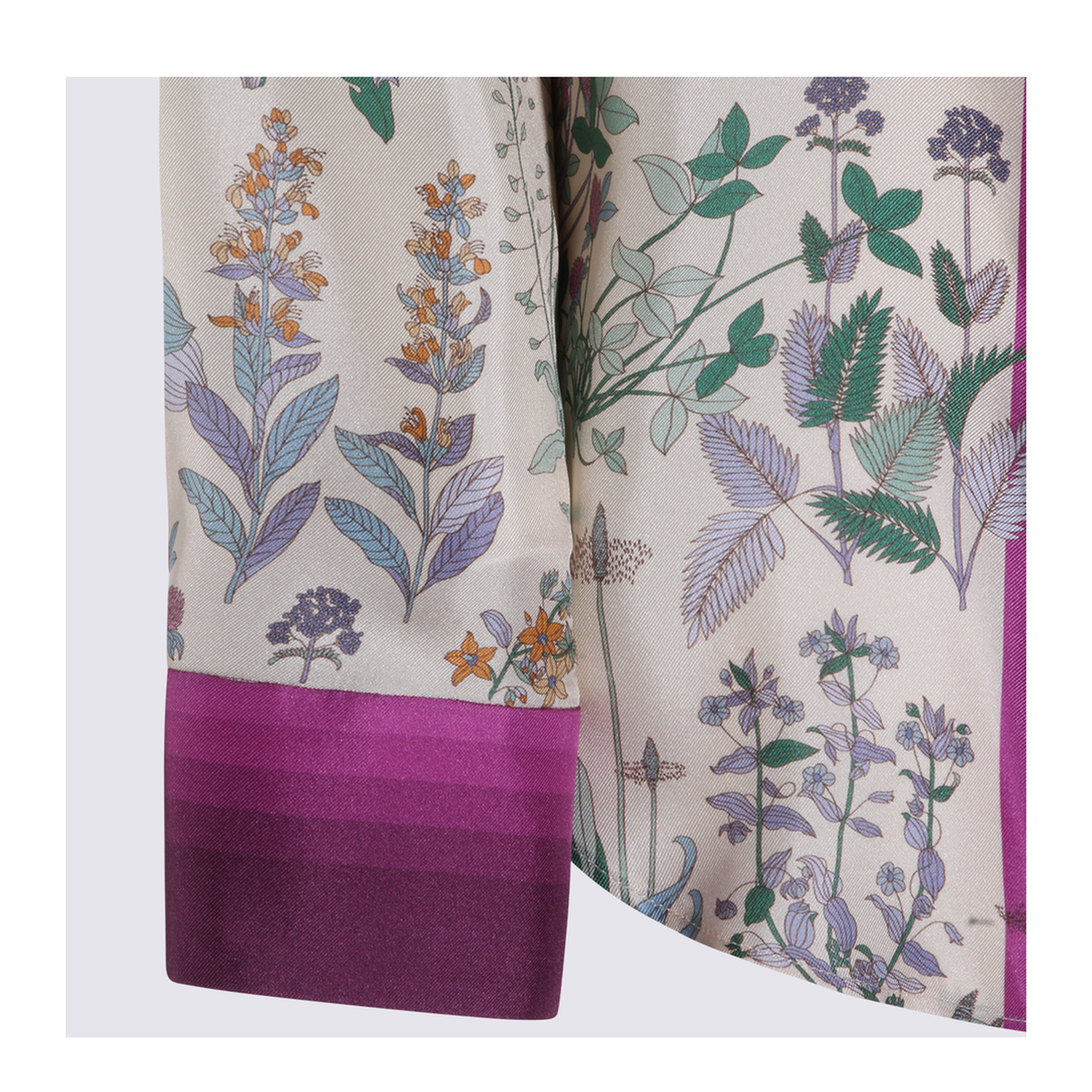 Printed Silk Twill Shirt - Image 8