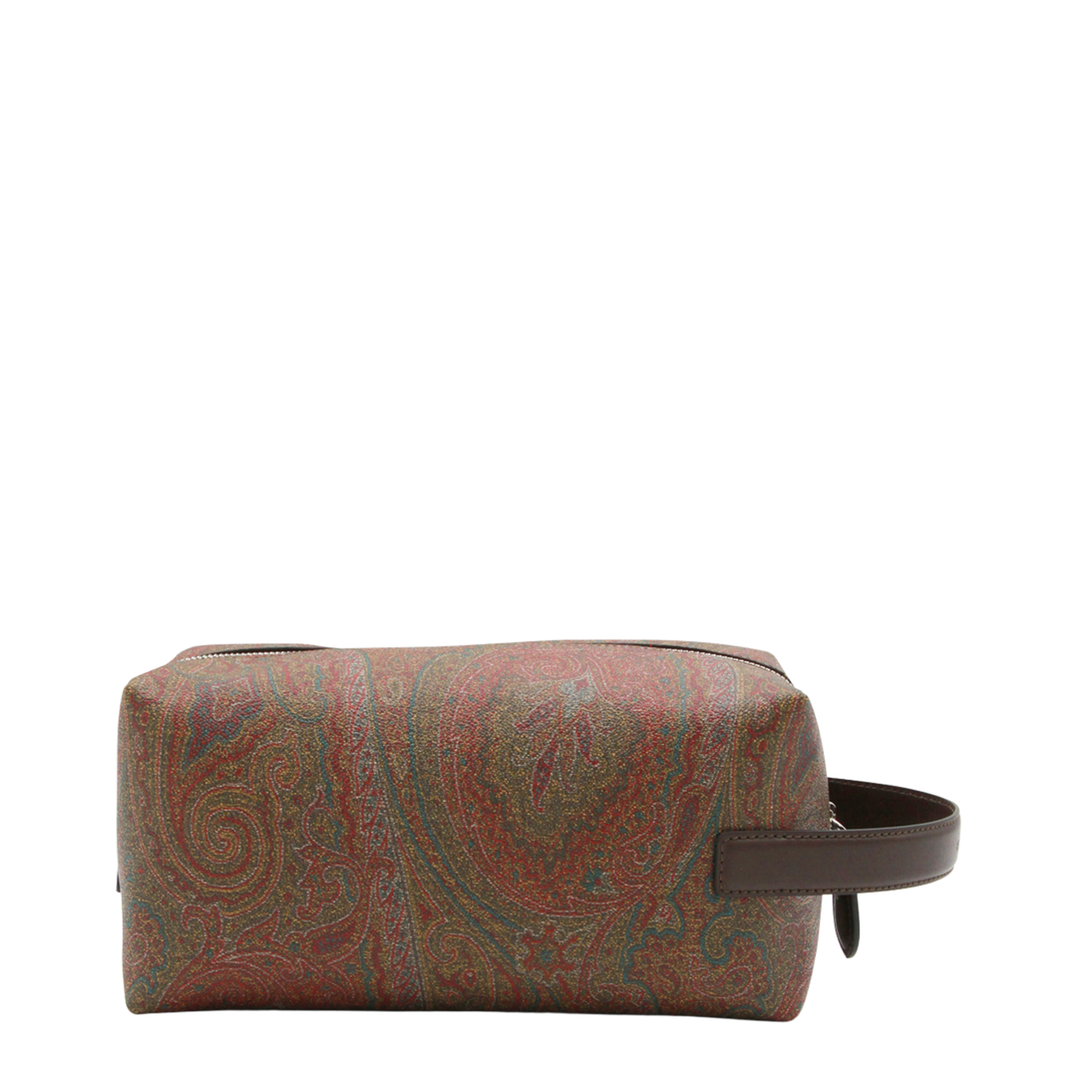 Arnica Medium Paisley Jacquard Pouch - Brown - Image 5