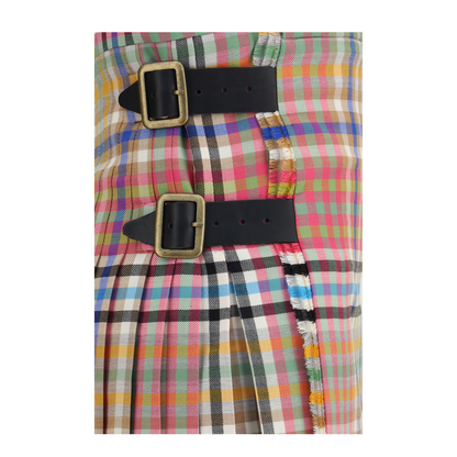 Heather Check Mini Kilt - Image 3