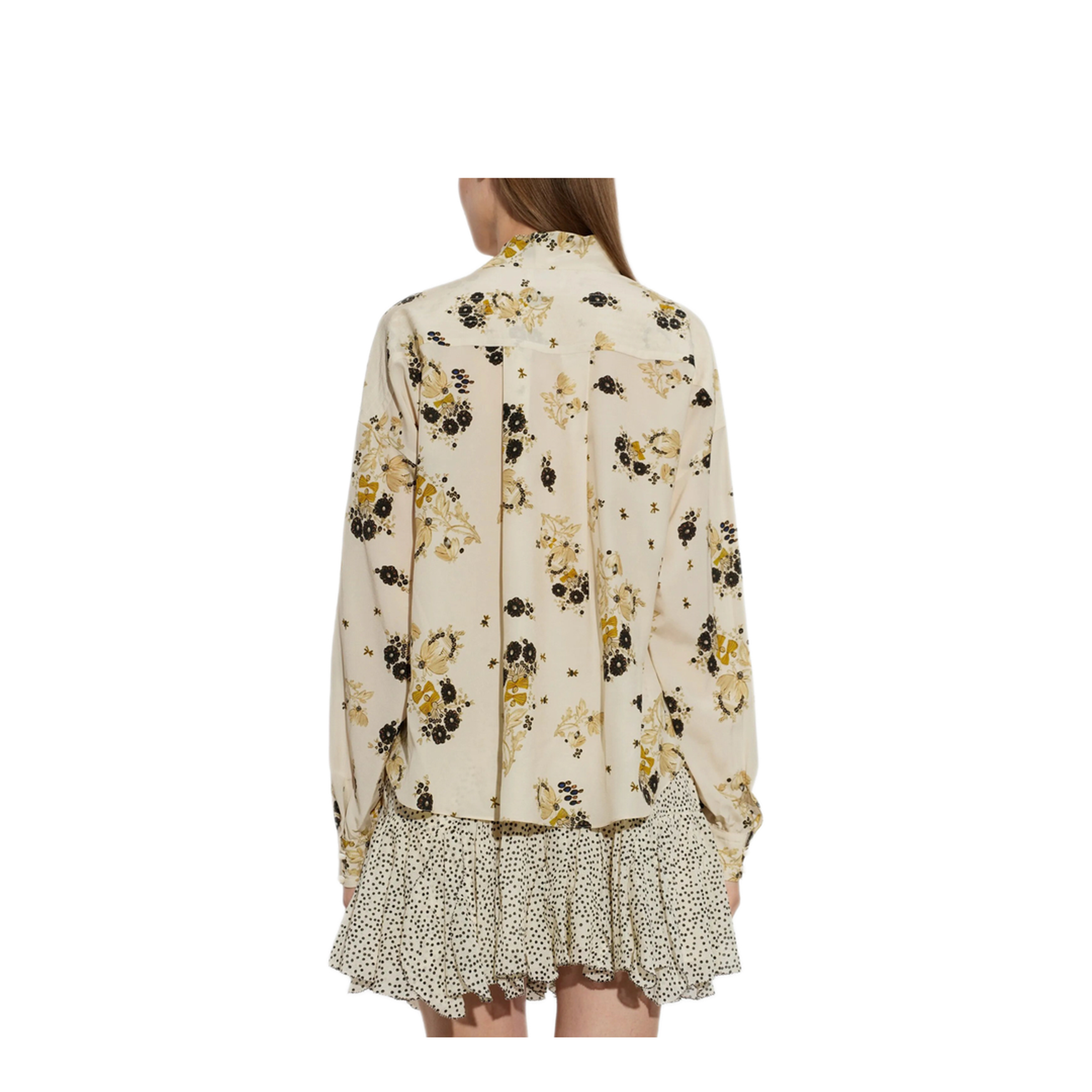 Printed Silk Blouse - Image 5