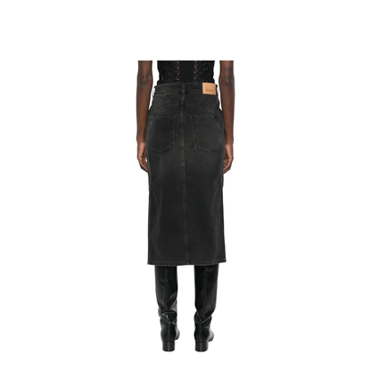 Britt Denim Midi Skirt - Image 3