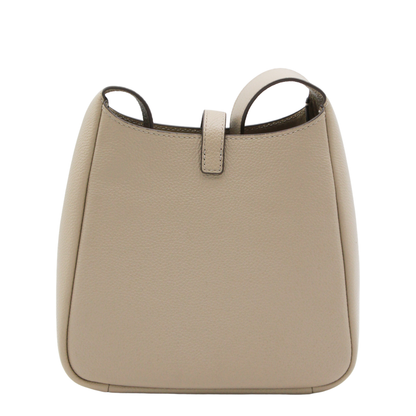 Miller Swing Medium Pebbled Leather Crossbody Bag - Soft Cement - Image 6