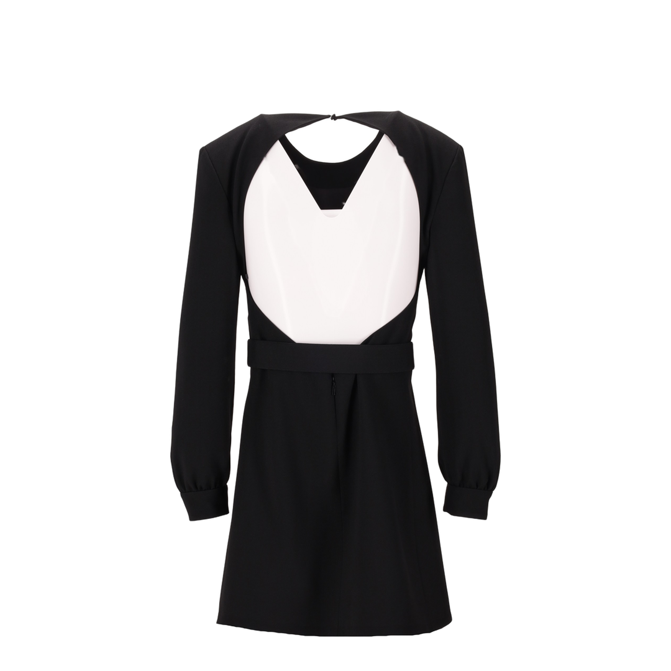 Backless Mini Dress Black - Image 2