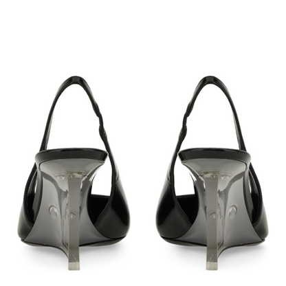 Leather Miller Wedges - Image 3