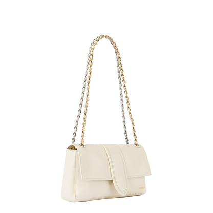 Le Bambino Chaîne Shoulder Bag - Light Ivory - Image 3