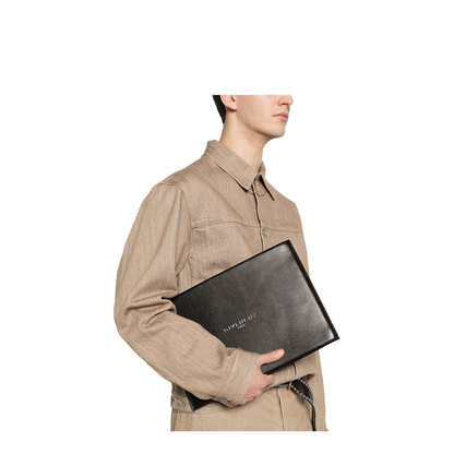 Antigona Stamped Large Pouch in Leather - Image 2
