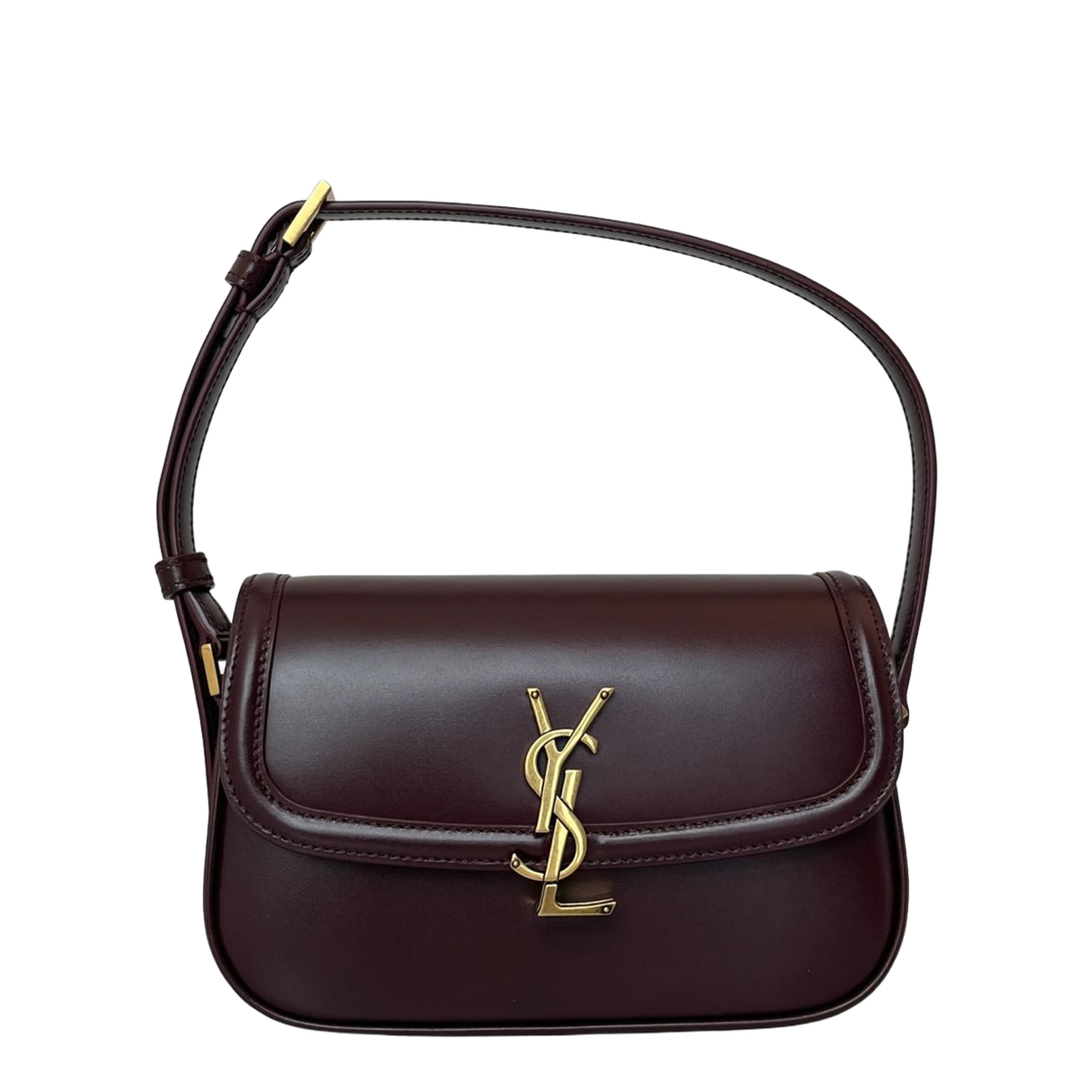 Solferino Mini Leather Shoulder Bags - Brown - Image 1