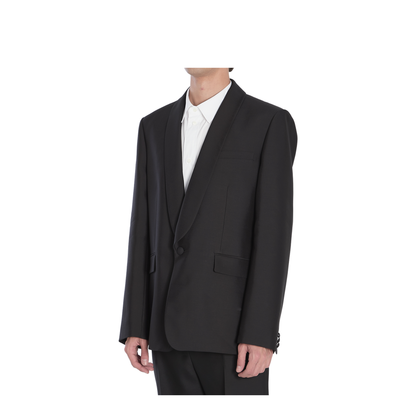 Wool and silk jacket - Image 2