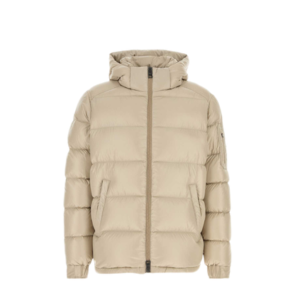 Polar Tech Hooded Down Jacket - Image 1