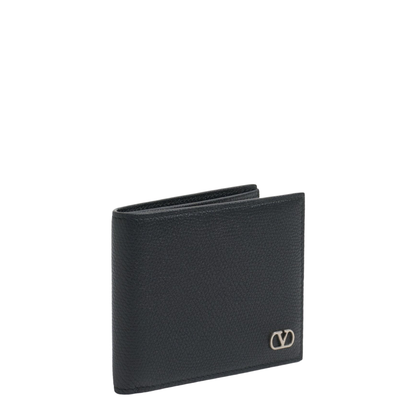 VLogo Signature Grainy Calfskin Wallet - Image 2