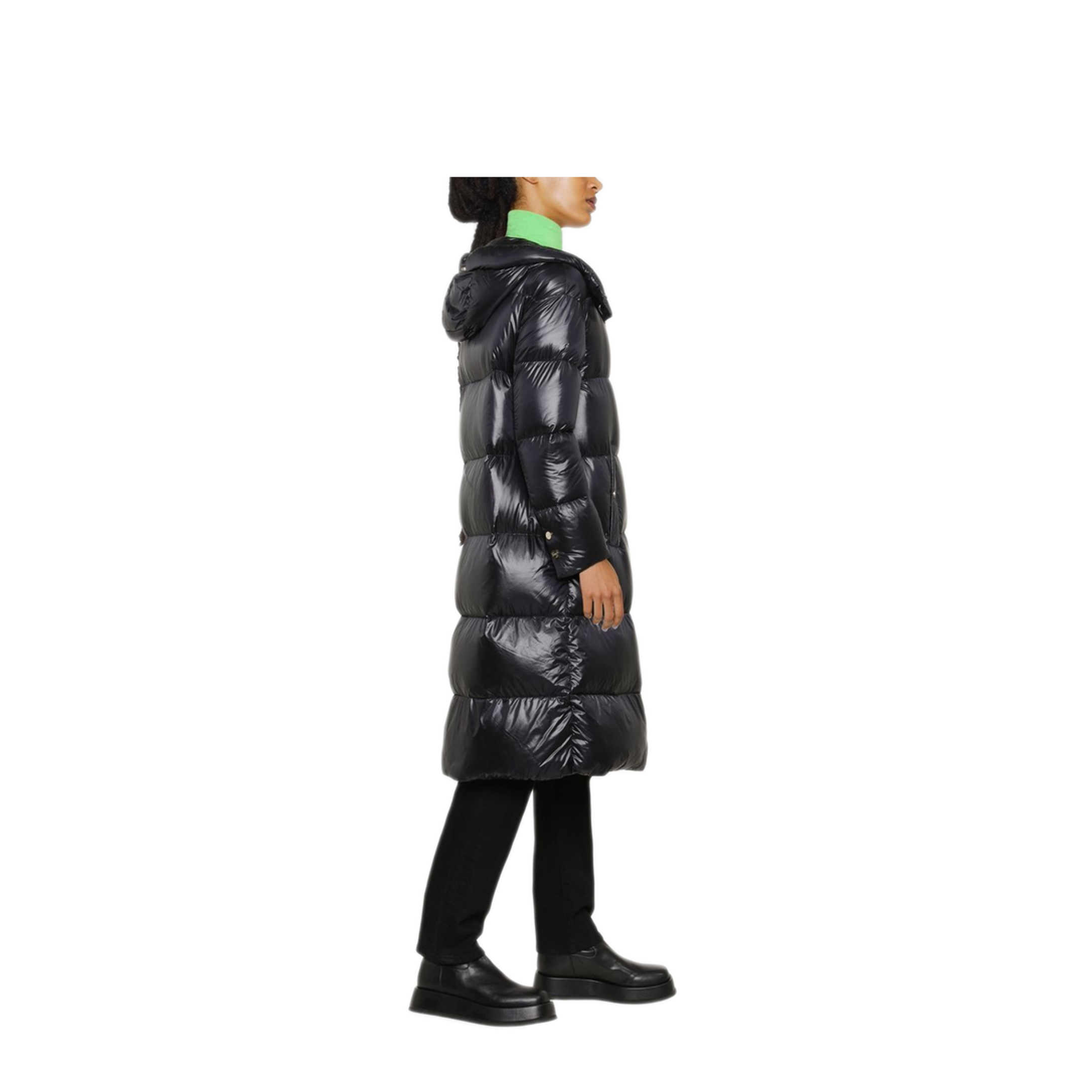 Long Quilted Puffer - Image 3