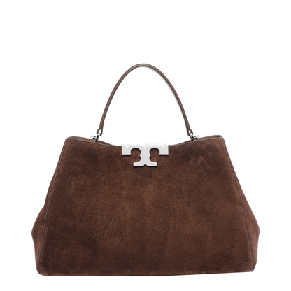 Eleanor Suede Satchel Bag - Image 3