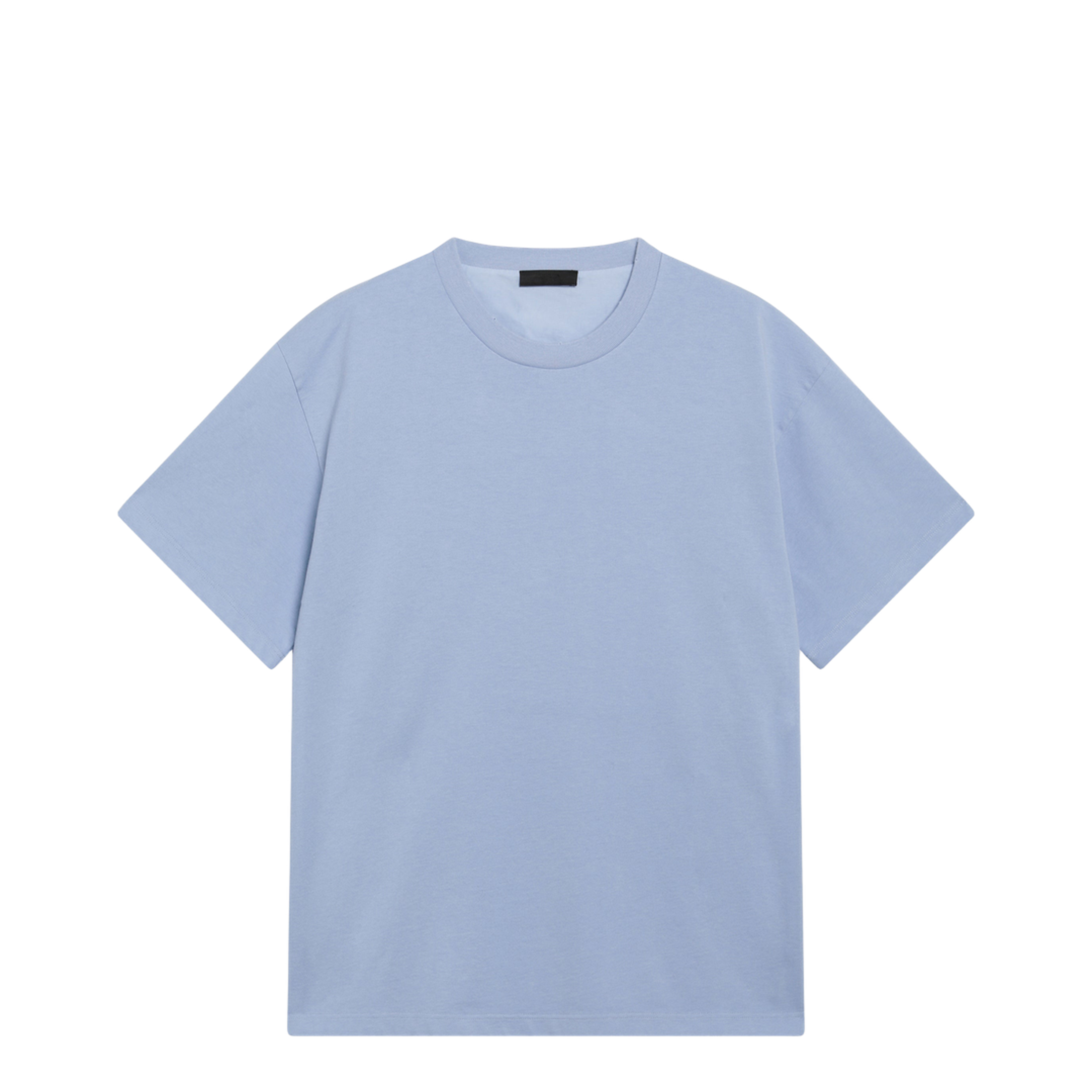 Sky Blue Cotton T-Shirt - Image 1