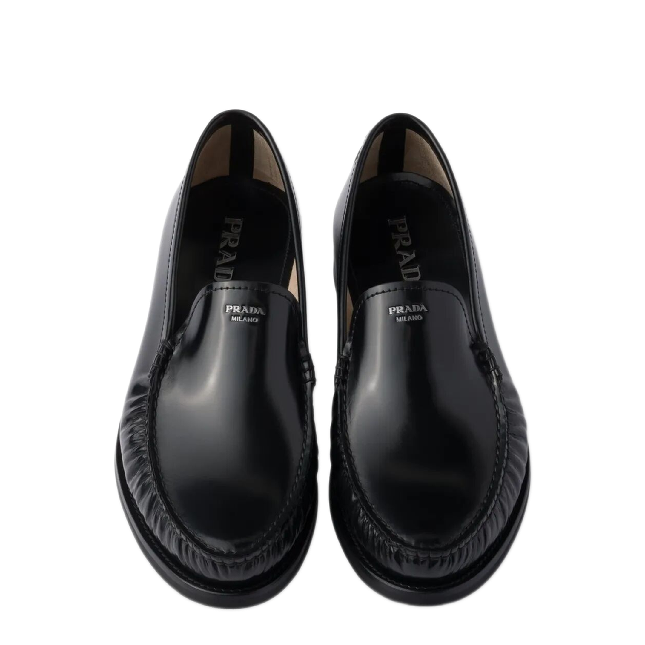 Brushed Leather Loafers - Image 5