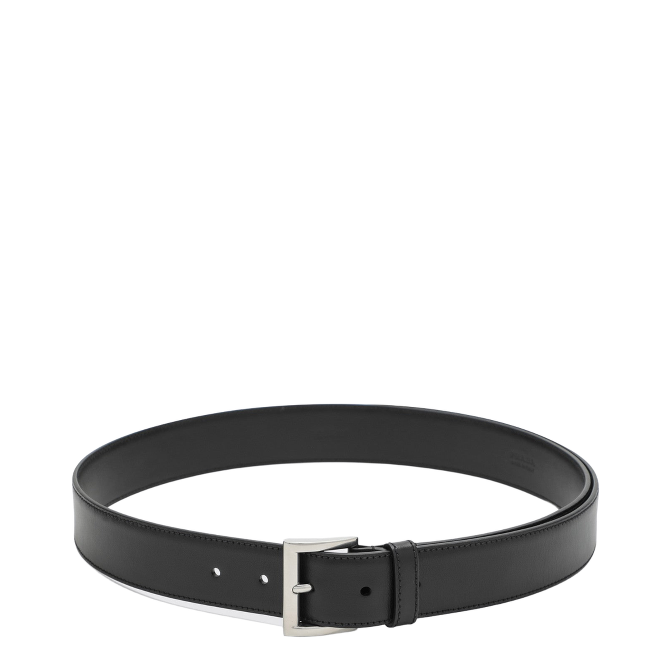 Black Leather Belt - Image 1