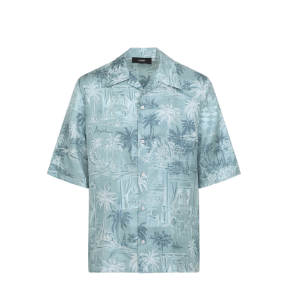 Chateau Sketch Bowling Shirt - Image 3