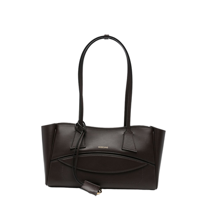 Calf Leather Tote - Brown - Image 1