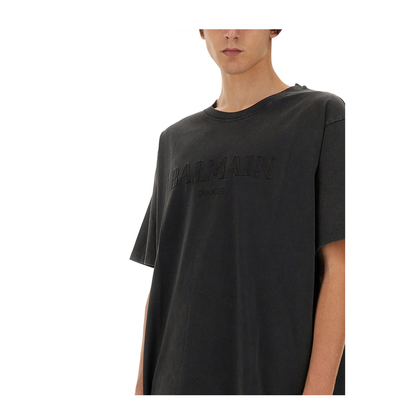T-shirt with embroidered logo - Image 4