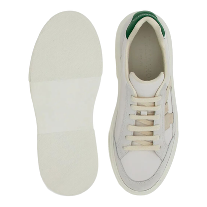Leather Sneakers with Gancini Patch - Image 5