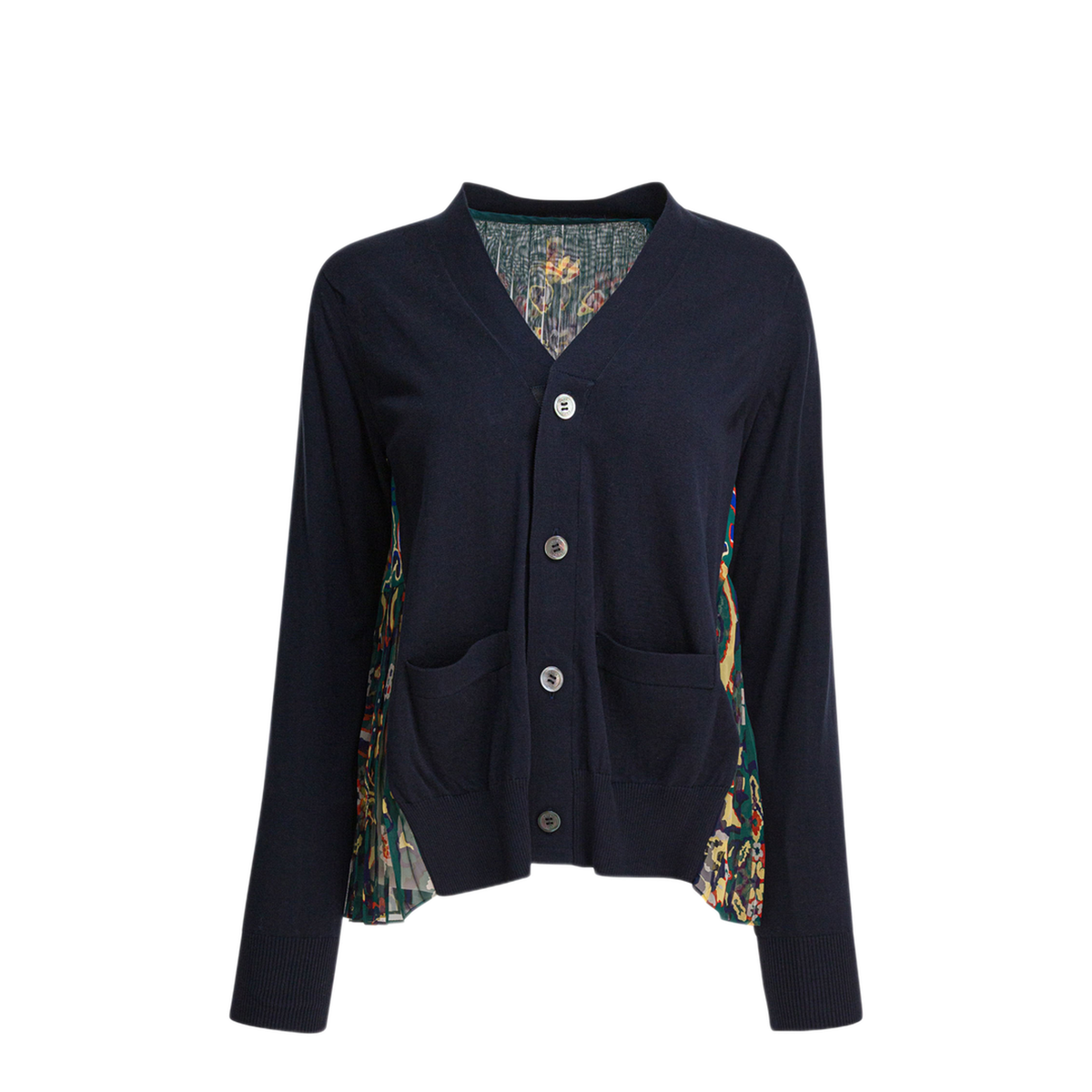 Floral Print Cardigan - Image 1