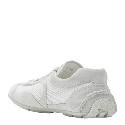 Montecarlo Re-Edition 2005 Sneakers in White Leather and Mesh - Image 2