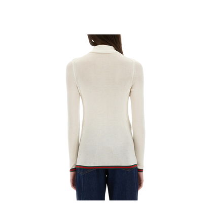 Cashmere and Silk Polo Shirt - Image 3