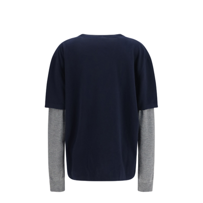 Long-sleeve Layered Sweater - Image 2