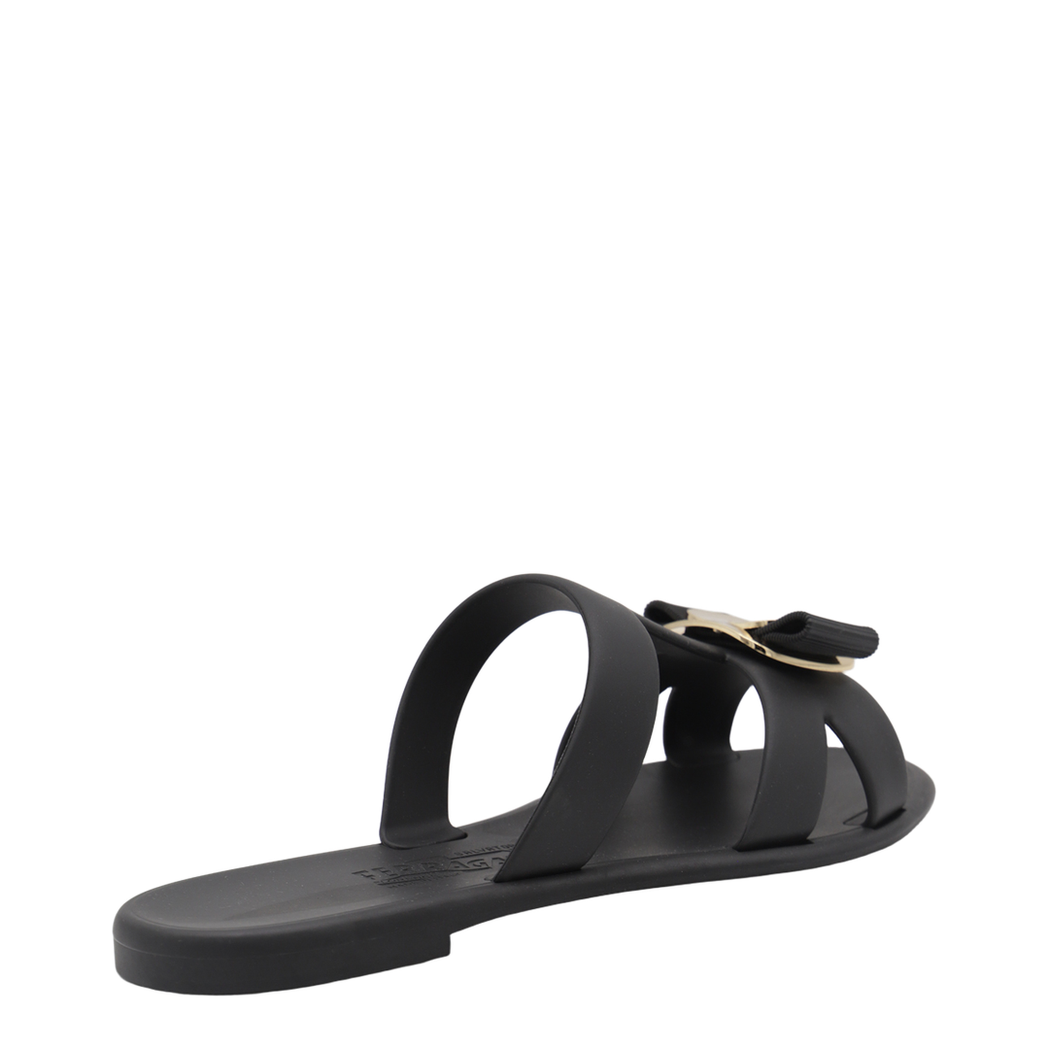 Black Leather Flats - Image 4