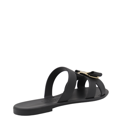 Black Leather Flats - Image 4
