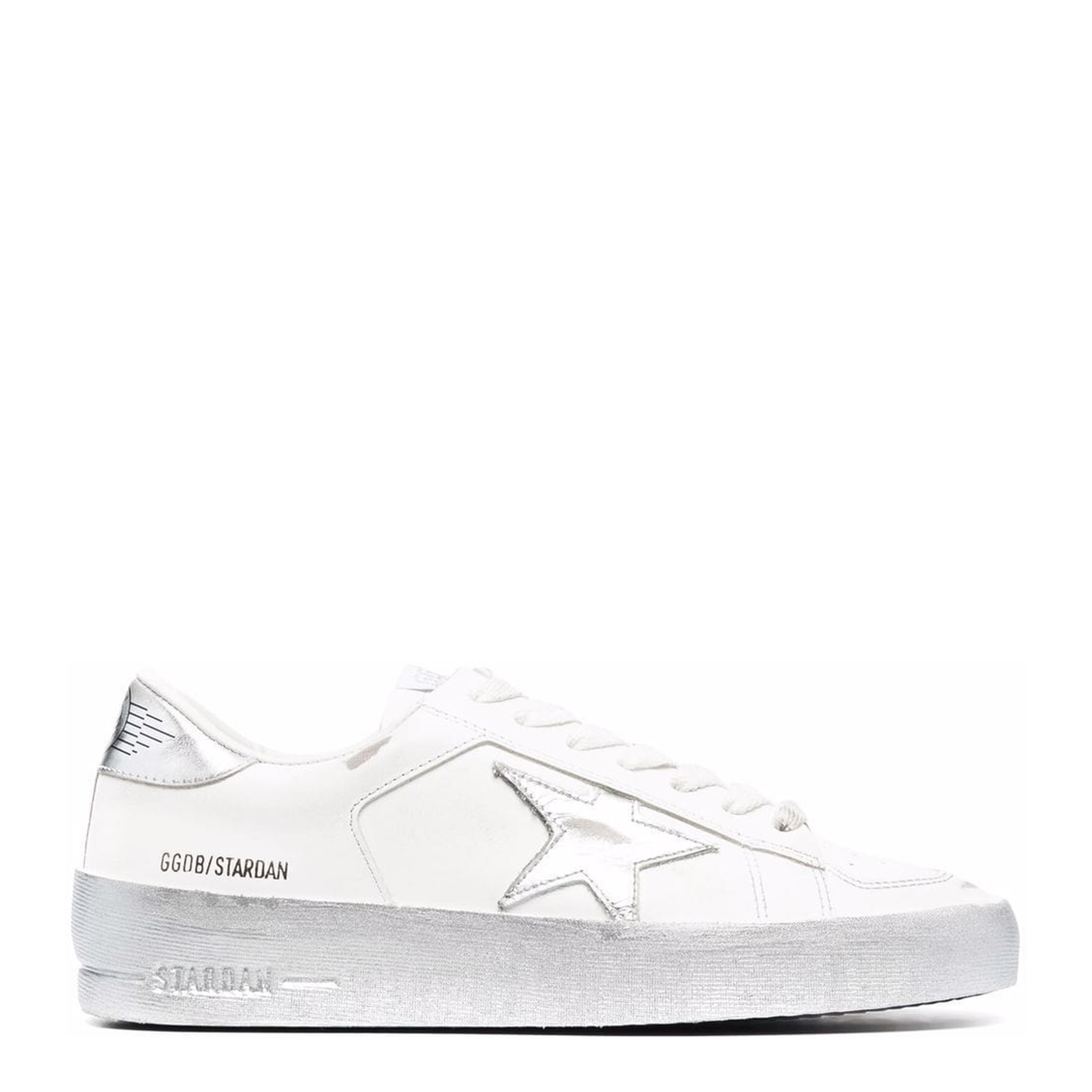 Stardan Leather Upper Laminated Sneakers, Brand - Image 10