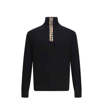 Check Wool Sweater - Image 1