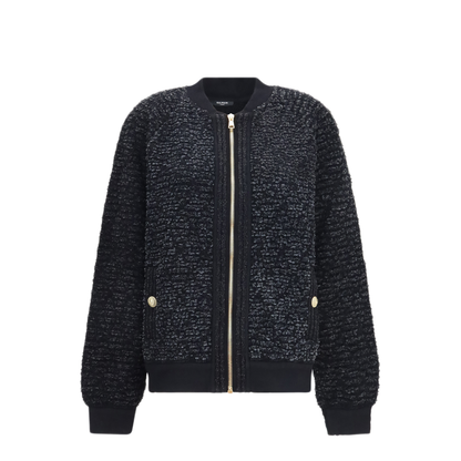 Zip Jacket with Sequin Details - Image 1