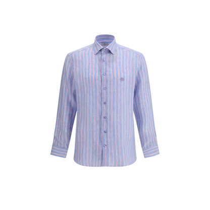 Striped Linen Shirt - Image 1
