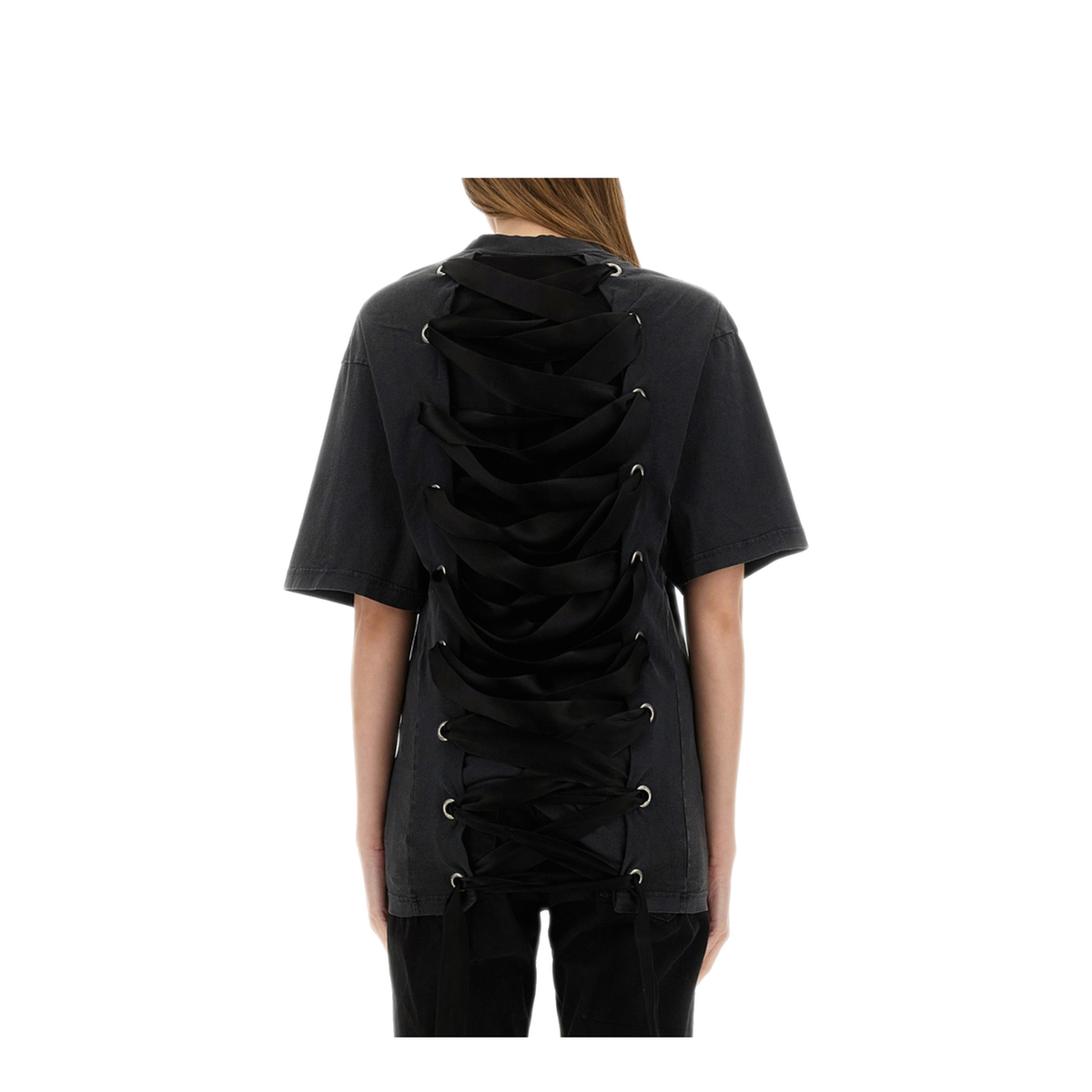 Lace-Up T-Shirt - Image 3