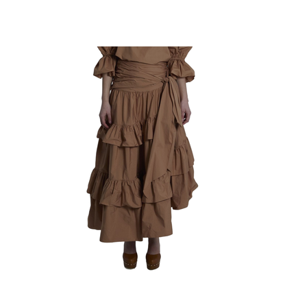 Maxi Skirt with Ruffles - Image 1